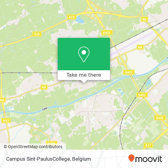 Campus Sint-PaulusCollege map