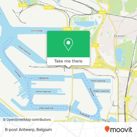 B-post Antwerp plan