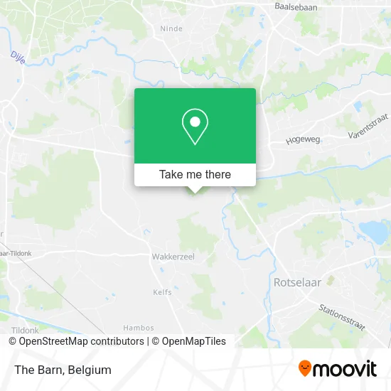 The Barn map