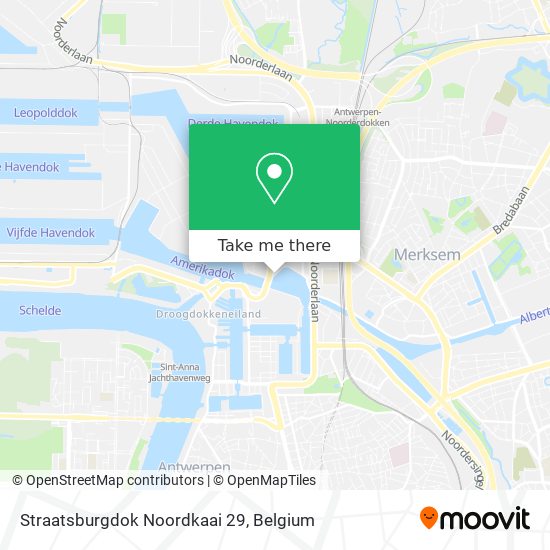 Straatsburgdok Noordkaai 29 map