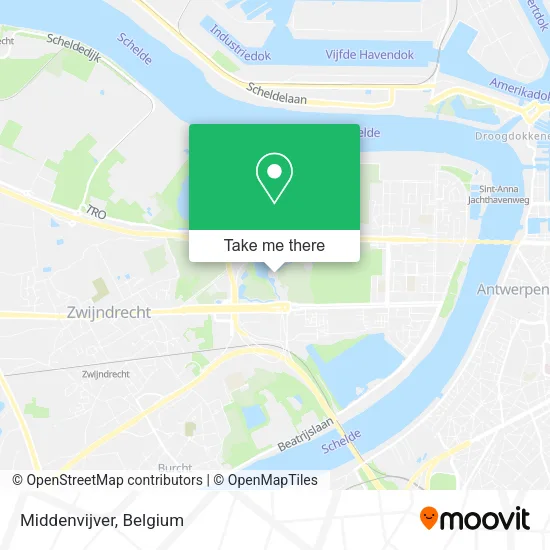 Middenvijver map