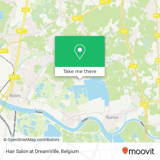 Hair Salon at DreamVille map
