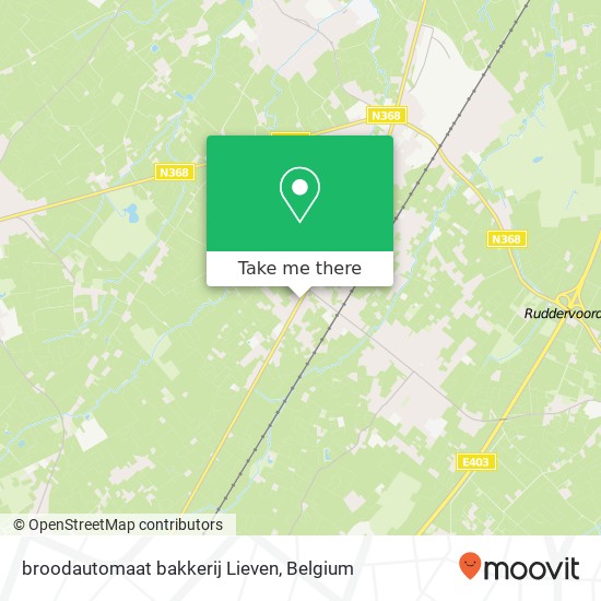 broodautomaat bakkerij Lieven map