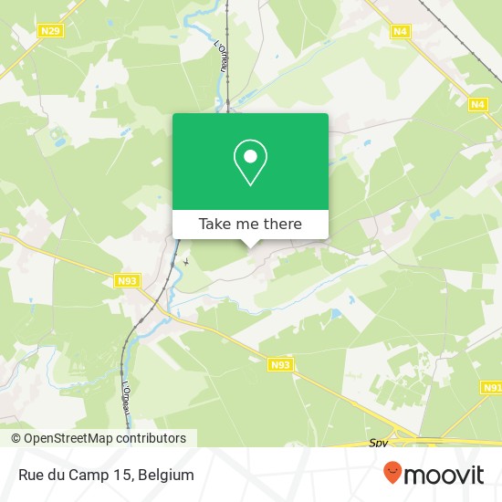 Rue du Camp 15 map