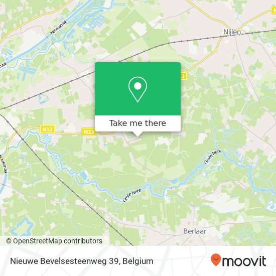 Nieuwe Bevelsesteenweg 39 plan