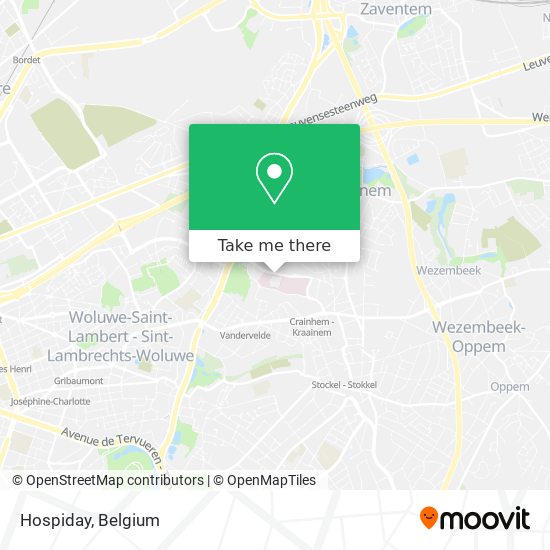 Hospiday map