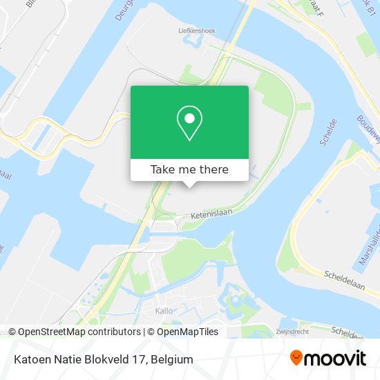 Katoen Natie Blokveld 17 plan