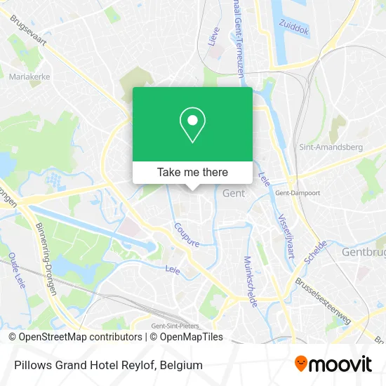 Pillows Grand Hotel Reylof map