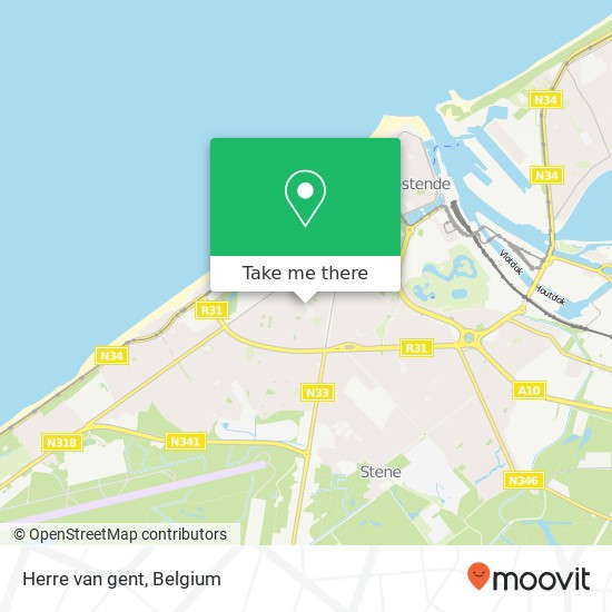 Herre van gent map