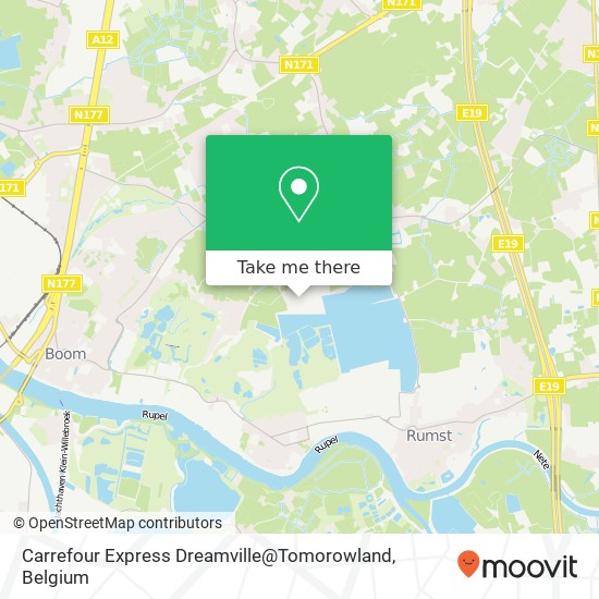 Carrefour Express Dreamville@Tomorowland map