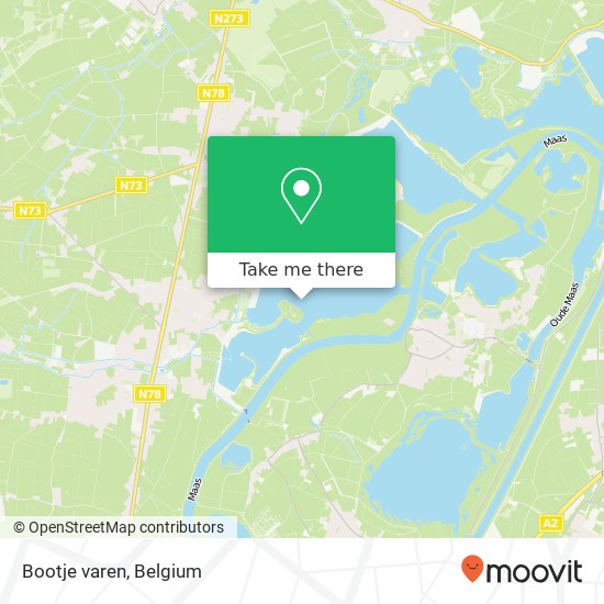 Bootje varen map