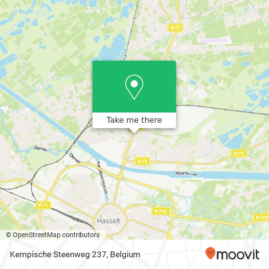 Kempische Steenweg 237 plan