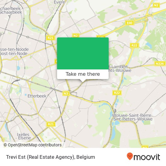 Trevi Est (Real Estate Agency) map