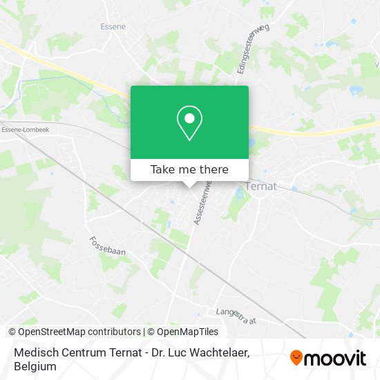 Medisch Centrum Ternat - Dr. Luc Wachtelaer map