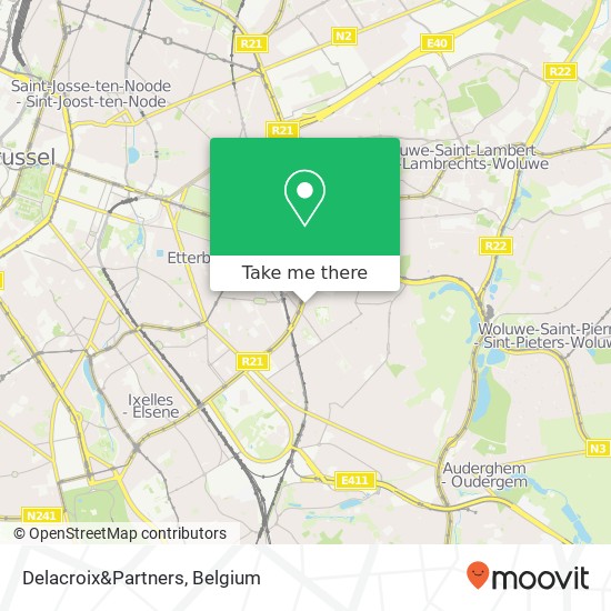 Delacroix&Partners map