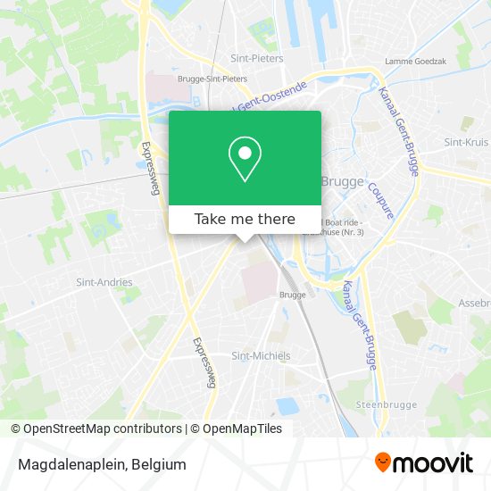 Magdalenaplein map