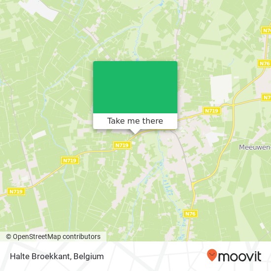 Halte Broekkant map