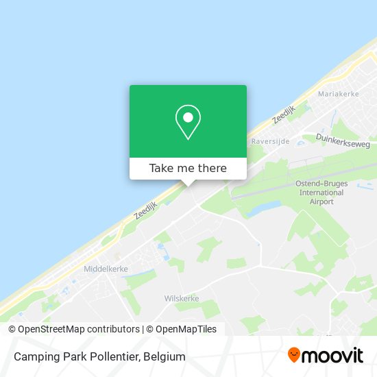Camping Park Pollentier map
