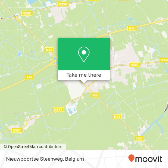 Nieuwpoortse Steenweg plan