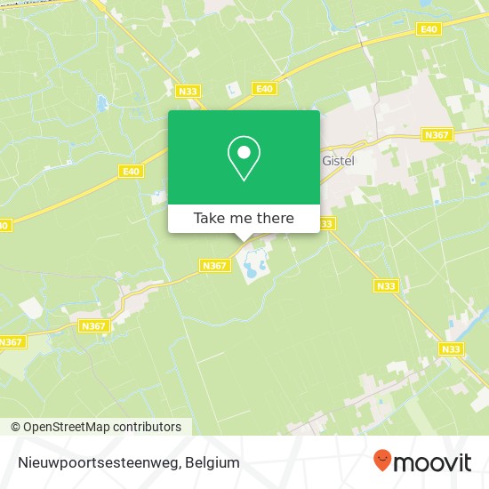 Nieuwpoortsesteenweg map