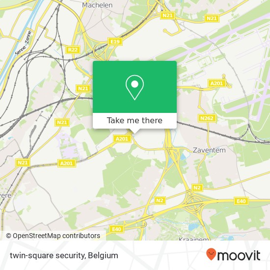 twin-square security map