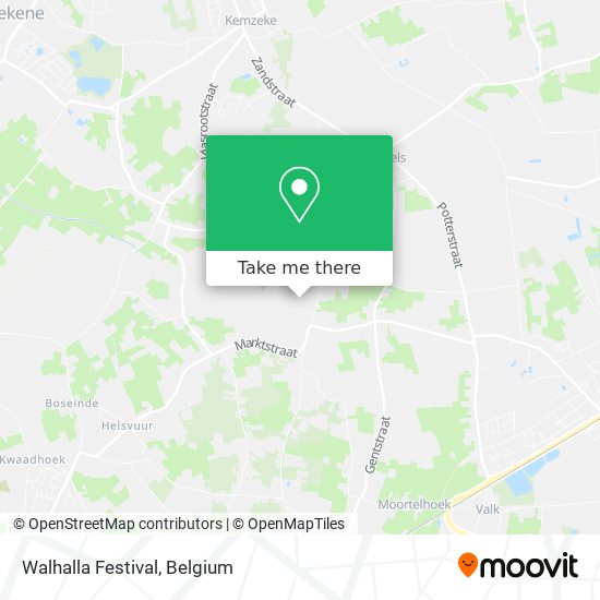 Walhalla Festival map