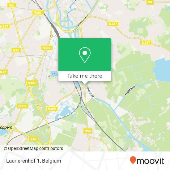 Laurierenhof 1 map