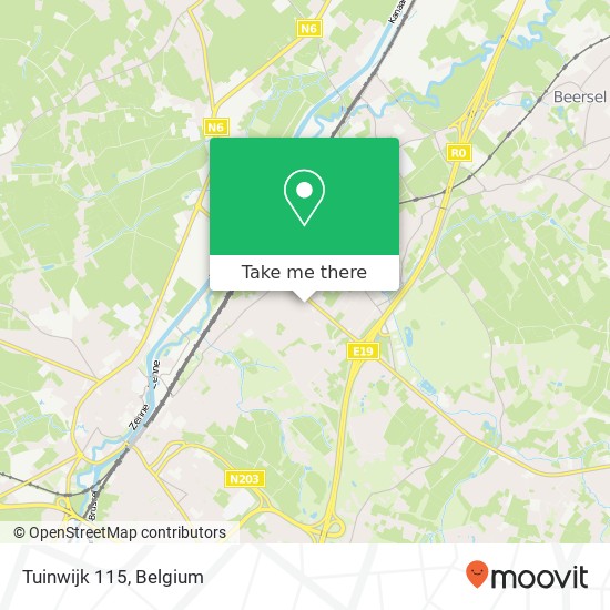 Tuinwijk 115 map