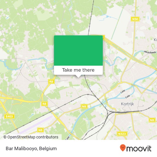 Bar Malibooyo map