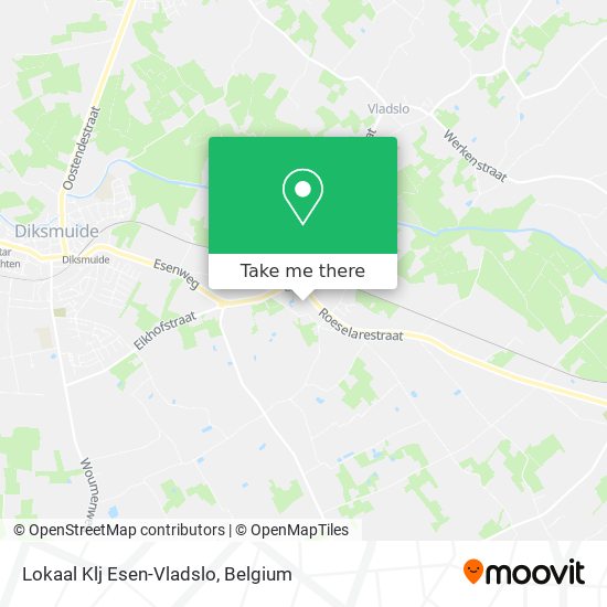 Lokaal Klj Esen-Vladslo plan