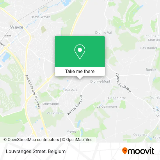 Louvranges Street map