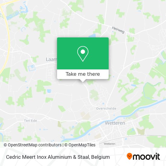 Cedric Meert Inox Aluminium & Staal plan