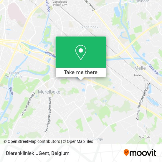 Dierenkliniek UGent map