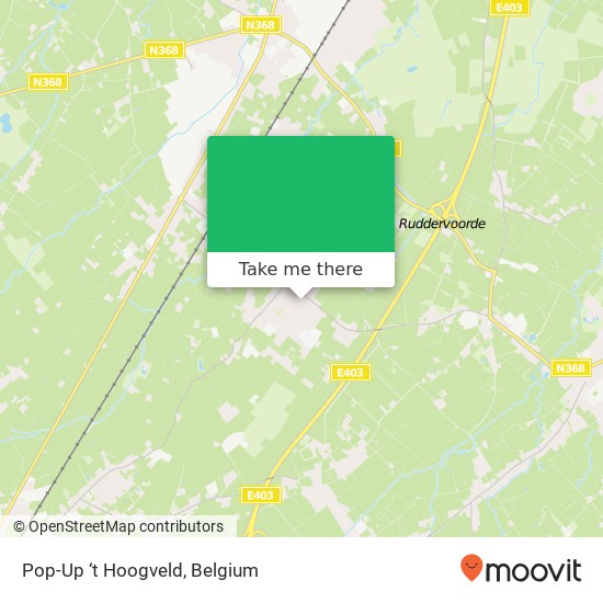 Pop-Up ‘t Hoogveld plan