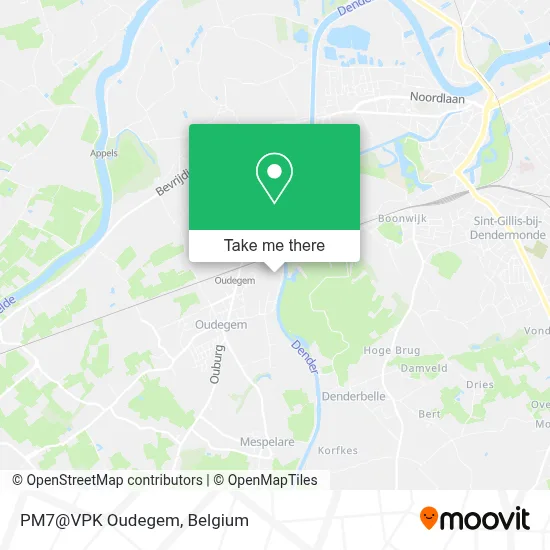 PM7@VPK Oudegem map