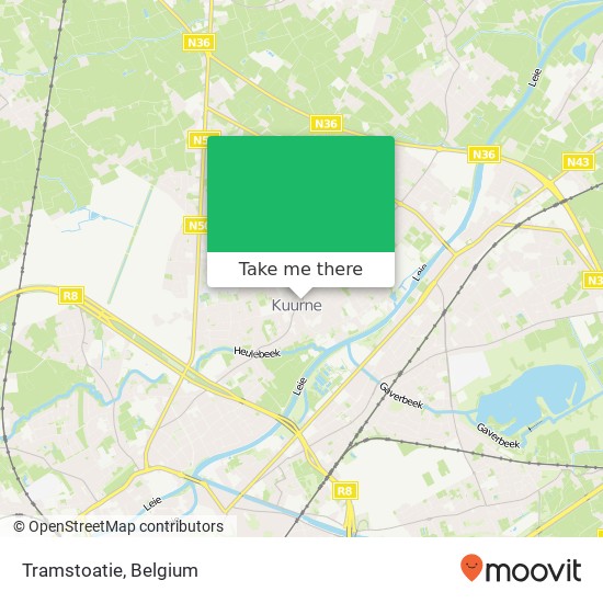 Tramstoatie map