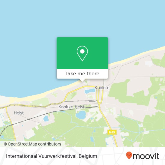 Internationaal Vuurwerkfestival map