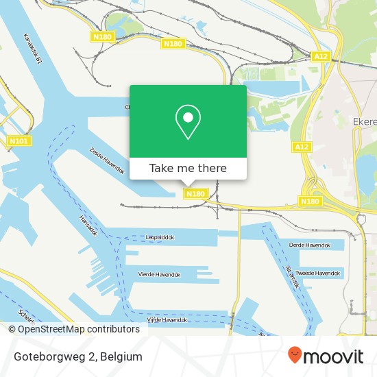 Goteborgweg 2 map