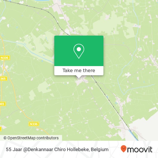 55 Jaar @Denkannaar Chiro Hollebeke map