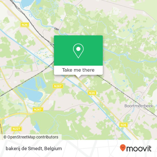 bakerij de Smedt plan