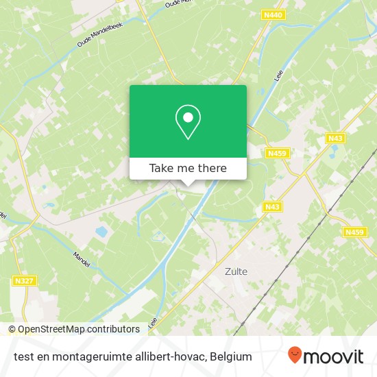 test en montageruimte allibert-hovac map