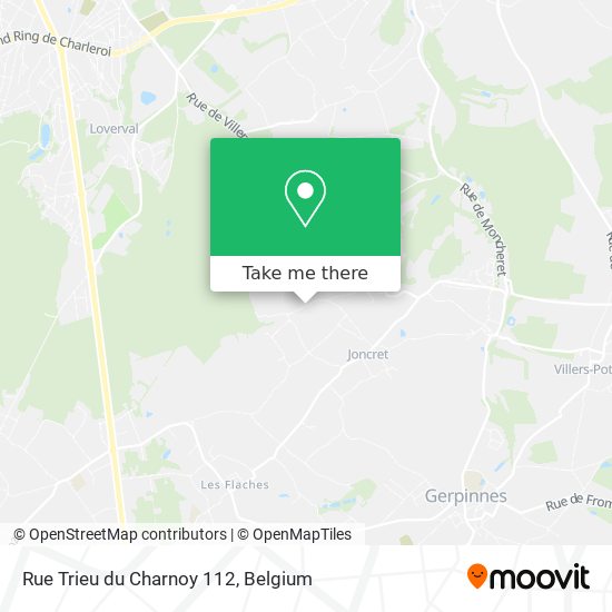 Rue Trieu du Charnoy 112 plan