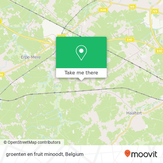 groenten en fruit minoodt map