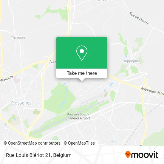 Rue Louis Blériot 21 map