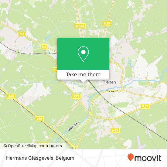 Hermans Glasgevels map