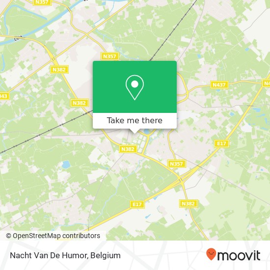 Nacht Van De Humor map
