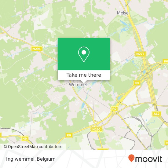 Ing wemmel map