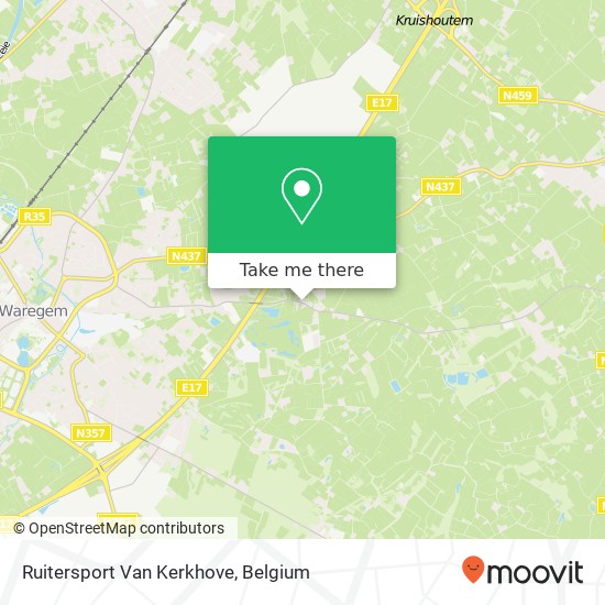 Ruitersport Van Kerkhove map