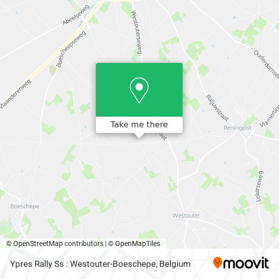 Ypres Rally Ss : Westouter-Boeschepe map