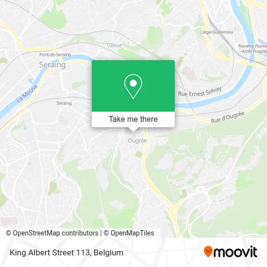 King Albert Street 113 map